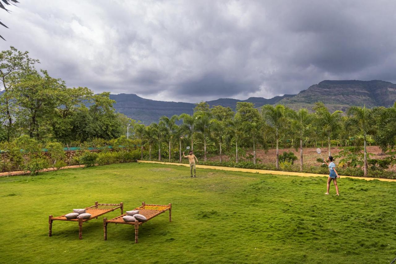 Saffronstays Odyssey, Karjat - 10 Acres Pet-Friendly Estate With Swimming Pool Chinchavli Exterior photo